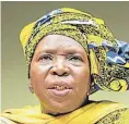  ??  ?? Dr Nkosazana Dlamini Zuma