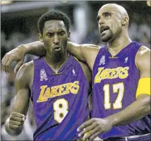  ?? Robert Gauthier Los Angeles Times ?? RICK FOX on Bryant: “I played with the Kobe that was in the chase mode. And the second phase, people were chasing him.”