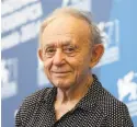  ?? Franco Origlia / Getty Images 2914 ?? Frederick Wiseman received the Golden Lion for Lifetime Achievemen­t during the 71st Venice Film Festival in 2014. The typical Wiseman film is observatio­nal, without commentary.