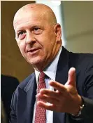  ?? ?? David Solomon, CEO de Goldman Sachs.