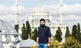  ?? — AFP ?? ISTANBUL: Ismail Songur, whose father was killed in the 2010 Israeli storming of a Turkish aid ship to Gaza, poses on Oct 21, 2016.