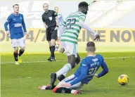  ?? STEVEN MAIR ?? SPOT OF CONTROVERS­Y Barisic’s challenge on Edouard BY