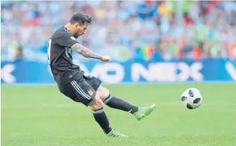  ?? ARCHIVO REUTERS ?? Lionel Messi recibió nuevamente un llamado para integrar a la selección de Argentina para la Copa.