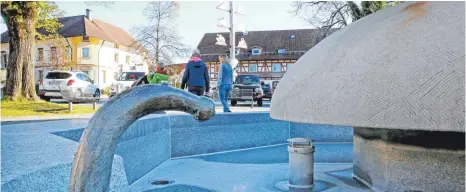  ?? FOTO: CHRISTOPH KÖLLE ?? In Wiggensbac­h ist das Wasser knapp. Deswegen bittet die Gemeinde ihre Bürger Wasser zu sparen.