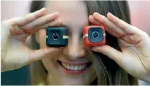  ?? REUTERS ?? The new Polaroid Cube+ is a lifestyle action camera.