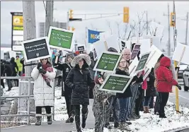  ?? Tc media ?? Teachers have held rallies throughout the province during a labour dispute with the Stephen McNeil Liberal government.