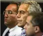  ?? UMA SANGHVI / PALM BEACH POST 2008 ?? Jeffrey Epstein, 66, is expected to be arraigned today in a federal court in New York.