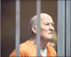  ?? ASSOCIATED PRESS FILE ?? Joseph James DeAngelo, accused of being the Golden State Killer, will be tried in Sacramento County on more than a dozen murders committed up and down the state that terrorized residents during the 1970s and ’80s.