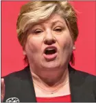  ?? ?? BLUNDER: Emily Thornberry failed to spot the telltale 81 on the speedomete­r when she messaged her 24,000 followers