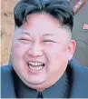  ??  ?? PROVOCATIO­N Kim Jong-un