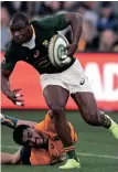  ?? JAMES ROSS ?? WING Makazole Mapimpi is back in the Springbok starting line-up to face England. | EPA*