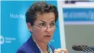  ??  ?? Dankbar für den Klimadialo­g: Christiana Figueres