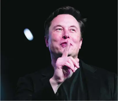  ?? AP ?? El CEO de Tesla y SpaceX, Elon Musk