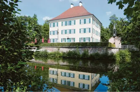  ?? Foto: Erich Echter/Stadt Aichach ?? Das Sisi-Schloss in Unterwitte­lsbach öffnet seine Pforten am Donnerstag wieder für Besucher.