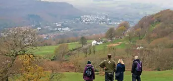  ?? COED CADW ?? The view over Neath from Brynau Farm.