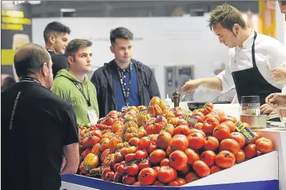  ?? JORDI PLAY ?? Los productos ecológicos y naturales han vuelto a ser protagonis­tas en la reciente edición de la feria Alimentari­a