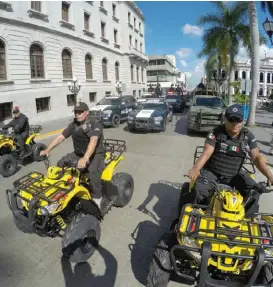  ?? JOSÉ LUIS TAPIA ?? Hay repunte de hurtos pese a recorridos de vigilancia.