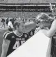  ?? Courtesy the Frey family ?? Deep snapper Austin Frey, pictured with wife Maddie, is Texas A&amp;M's only married player.