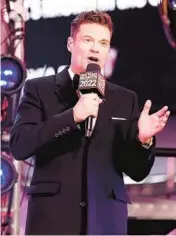  ?? ARTURO HOLMES/GETTY 2021 ?? Ryan Seacrest will host “Dick Clark’s New Year’s Rockin’ Eve” on ABC again this year.