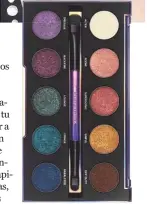  ??  ?? Palette Afterdark, Urban Decay, $960.