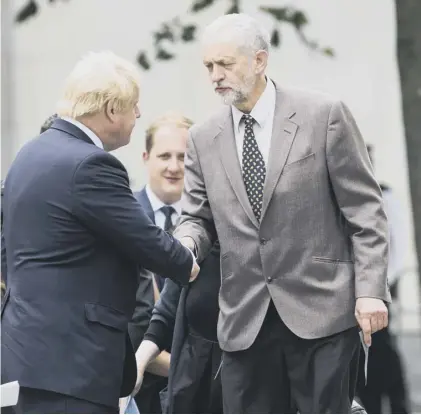  ??  ?? 0 Labour believes Jeremy Corbyn could lead the party to victory over the Boris Johnson-led Tories