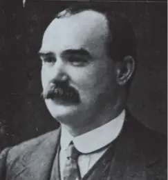  ??  ?? 0 Edinburgh-born socialist James Connolly