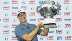  ?? FOTO: GETTY ?? El sueco Alex Noren, campeón del Open de Francia remontando al final