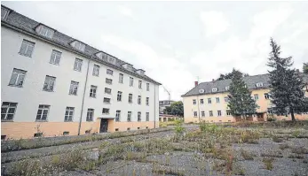  ?? FOTO:PM ?? Bis die Bauarbeite­n für das neue Quartier „Oberer Brühl“beginnen, dauert es noch.