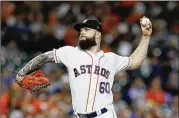  ?? BOB LEVEY / GETTY IMAGES ?? High-profile free-agent pitchers Dallas Keuchel (above) and Craig Kimbrel are still available.