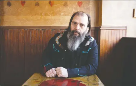  ?? NEW WEST RECORDS ?? Singer-songwriter Steve Earle, seen here in 2013, remains somewhat optimistic about the state of the U.S. despite social turmoil.