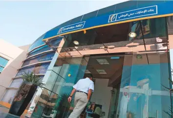  ?? Bloomberg ?? Emirates NBD stated that 2022 was a record year for retail lending and customer transactio­ns, and the growth in its profits reflected the ‘resilience’ of its ‘diversifie­d business model’.