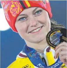  ?? FOTO: DPA/MICHAEL KAPPELER ?? Der große Erfolg: Olympiasie­g für Carina Vogt.