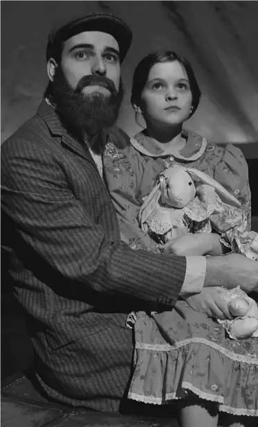  ?? SHAUGHN BUTTS/ EDMONTON JOURNAL ?? Martin Galba and Lola Blake in Ragtime, running through Saturday at La Cité francophon­e