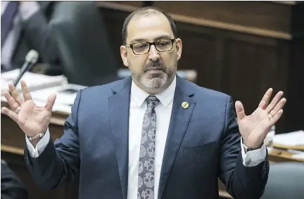  ?? CRAIG ROBERTSON ?? The circumstan­ces surroundin­g the recruitmen­t of Glenn Thibeault as a Liberal candidate are the subject of a trial now underway.