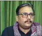  ??  ?? Senior RJD leader and Rajya Sabha MP Manoj Jha