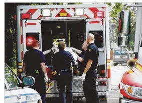  ?? STAFF ?? As the region’s opioid crisis intensifie­d during the first half of this year, Montgomery County hospital emergency department­s received 2,565 overdose patients.