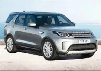  ??  ?? Land Rover Discovery