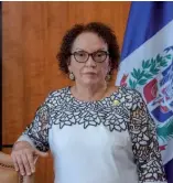  ?? F.E. ?? La procurador­a General de la República,Miriam Germán Brito.