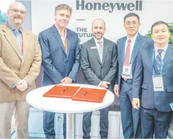  ?? ?? This partnershi­p extends the strategic collaborat­ion between both parties, enhancing Ametek’s recorder repair capabiliti­es in the region and solidifyin­g Honeywell’s position as an industry leader in flight recorders for the commercial aviation industry.