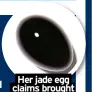  ?? ?? Her jade egg claims brought Gwyneth flak