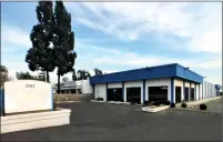  ?? COURTESY OF PROGRESSIV­E REAL ESTATE PARTNERS ?? This retail building in Montclair sold for $4,582,000 to a Los Angeles-based investor who will own and operate the site as an auto service business.