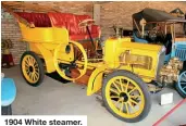  ?? ?? 1904 White steamer.