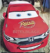  ??  ?? Karena dibikin custom, pemilik mobil bisa mendesain sendiri selimut mobilnya sesuai keinginan. Harga menyesuaik­an tingkat kesulitan pengerjaan custom