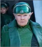  ??  ?? Dame Judy Dench plays Commander Root.