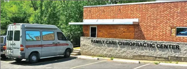  ?? Submitted photo ?? FAMILY CARE: Family Care Chiropract­ic Center began treating patients in 1983 at 711 Albert Pike Road.