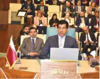  ?? ?? Qatar’s delegation to the 14th Ministeria­l Council and the 4th Arab Water Conference of the Arab League is led by HE Salem Mubarak al-Shafi.