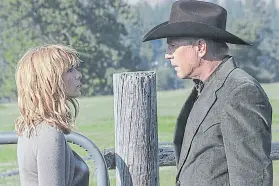  ?? PARAMOUNT+ ?? kelly reilly y kevin Costner, en yellowston­e