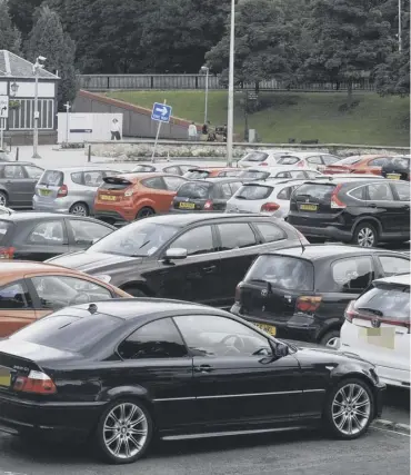  ??  ?? 0 Shopping centres which offer free parking could be hit, as well as workplaces with spaces for cars