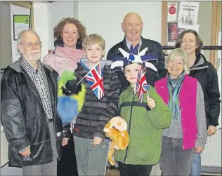  ?? SUBMITTED ?? The Duke family from Kentville recently visited the community of Goosnargh in the United Kingdon to learn about the Goosnargh and Whittingha­m Whitsuntid­e Festival, which is twinned with the Apple Blossom Festival in the Dukes’ home town. Pictured here...