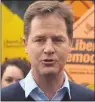  ??  ?? NICK CLEGG: Commission­ed review of surveillan­ce practices.